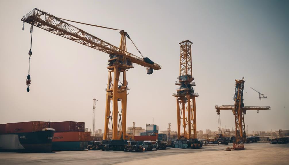 crane for construction building